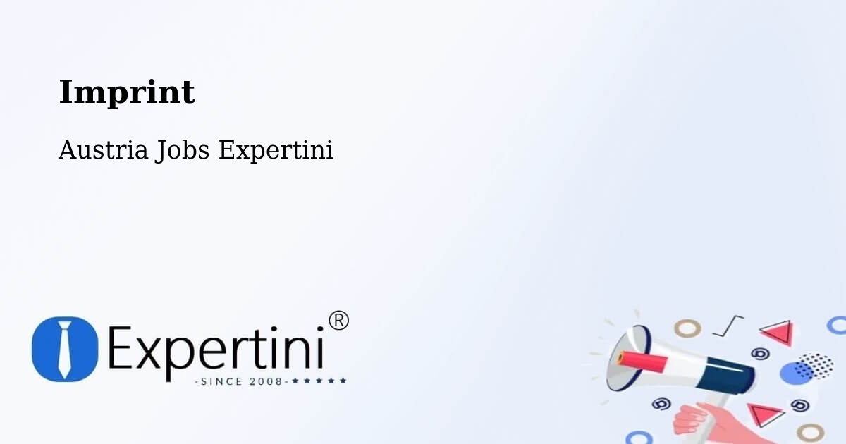Imprint – Wundschuh - Austria Jobs Expertini